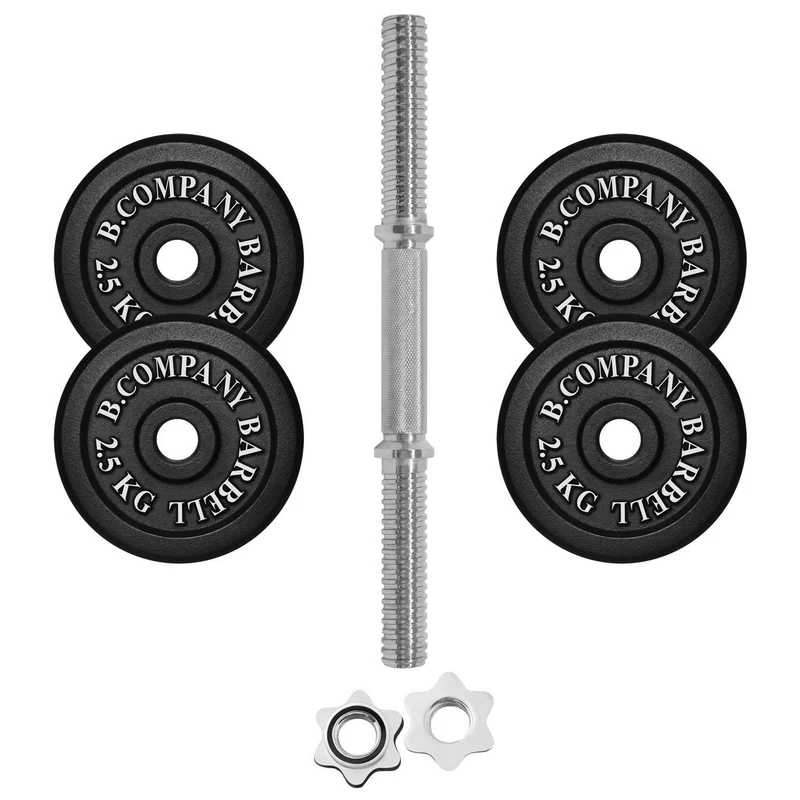 Guss Kurzhantel-Set 12,5Kg Hantelscheiben Hantelset Hanteln