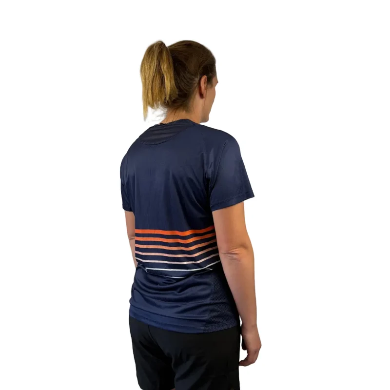 Trinovate Elite Laufshirt Shortsleeve, unisex, Marine Glow