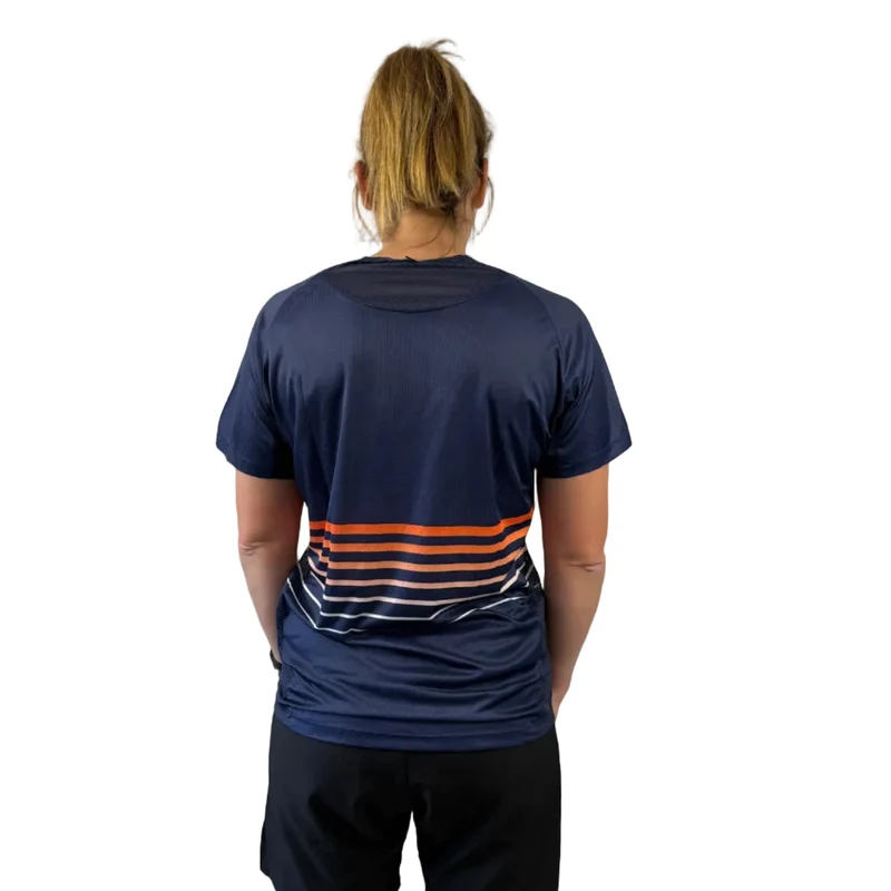 Trinovate Elite Laufshirt Shortsleeve, unisex, Marine Glow