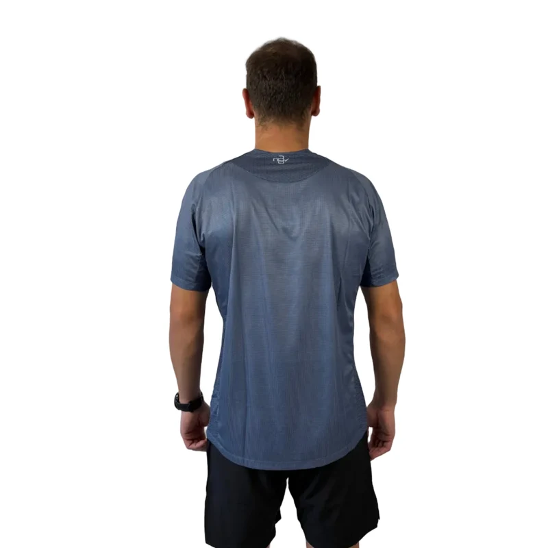Trinovate Elite Laufshirt Shortsleeve, unisex, Stone Grey