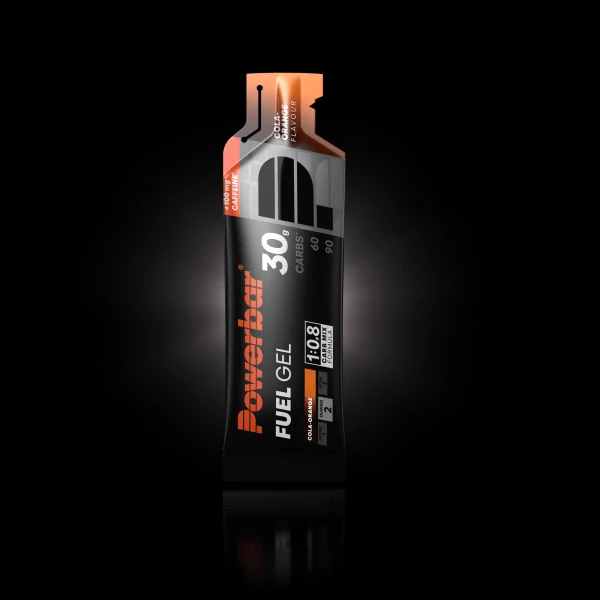 Powerbar Fuel Gel 30, Cola Orange + Caffeine, 50ml, MHD 6/26