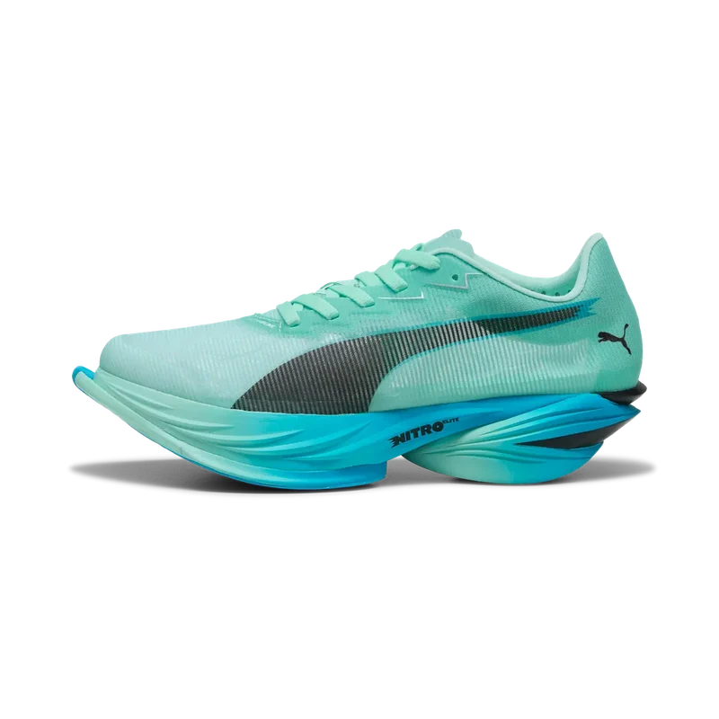 Puma FAST-R NITRO Elite 3, Laufschuhe, Damen, Mint Melt/Speed Blue
