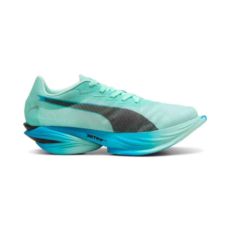 Puma FAST-R NITRO Elite 3, Laufschuhe, Damen, Mint Melt/Speed Blue