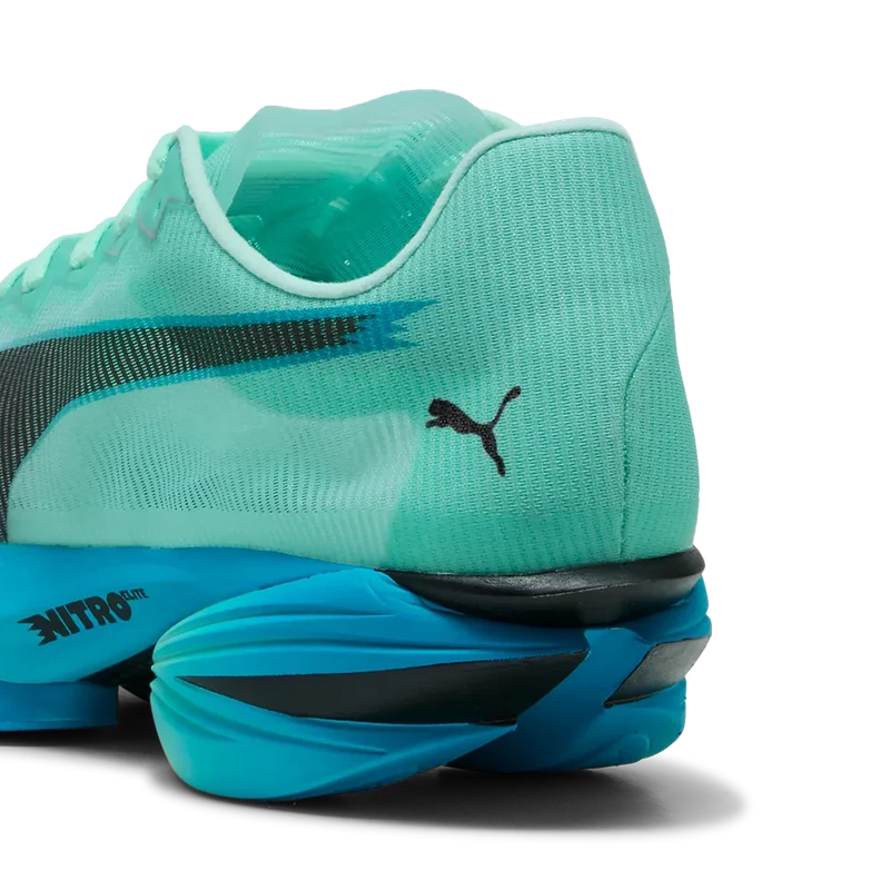 Puma FAST-R NITRO Elite 3, Laufschuhe, Damen, Mint Melt/Speed Blue