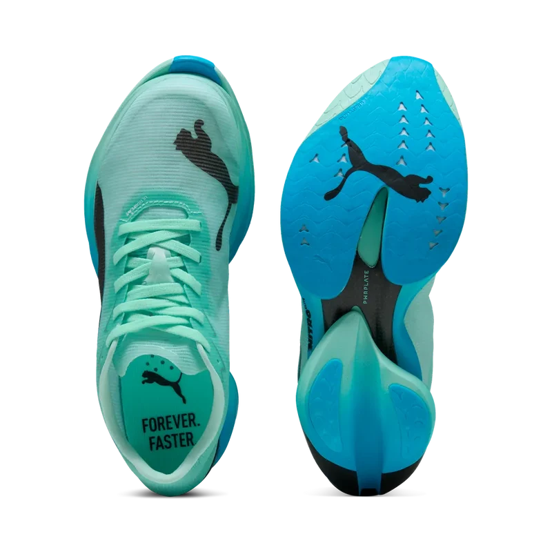 Puma FAST-R NITRO Elite 3, Laufschuhe, Damen, Mint Melt/Speed Blue