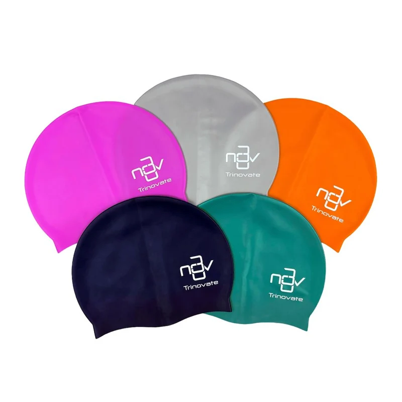 Trinovate Silicone Cap, Badekappe, Cloud Grey