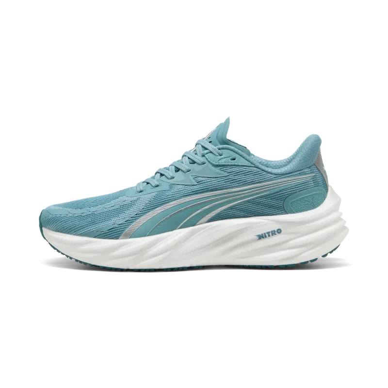 Puma Velocity NITRO™ 4, Laufschuh, Herren, Baltic Sea Blue/Emerald Ice