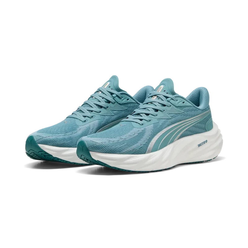 Puma Velocity NITRO™ 4, Laufschuh, Herren, Baltic Sea Blue/Emerald Ice