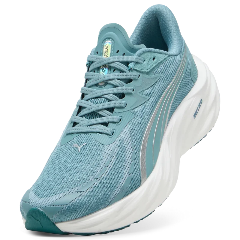 Puma Velocity NITRO™ 4, Laufschuh, Herren, Baltic Sea Blue/Emerald Ice