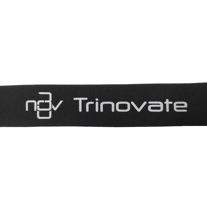Trinovate Race Belt with Lycra Pocket Ultra Edition, Startnummernband mit Tasche, Midnight Black