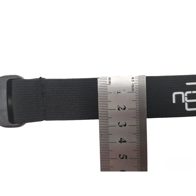 Trinovate Essential Edition Race Belt, Startnummernband, Midnight Black