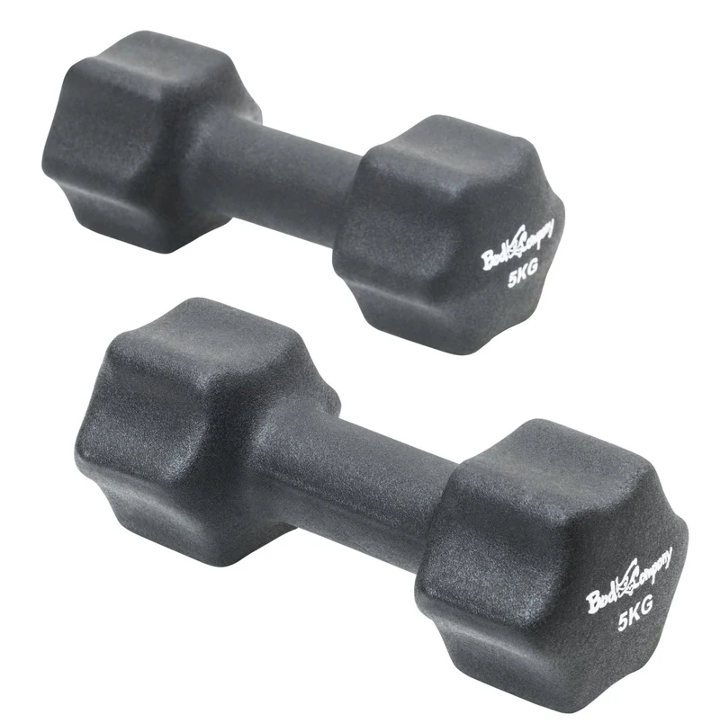 29Kg (2x2.5, 2x3, 2x4, 2x5) Neopren Gymnastik Hanteln