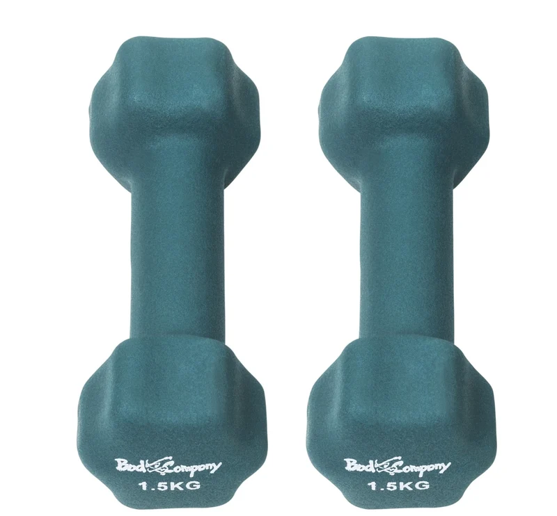 29Kg (2x0.5, 2x1, 2x1.5, 2x2, 2x2.5, 2x3, 2x4) Neopren Hantel-Set