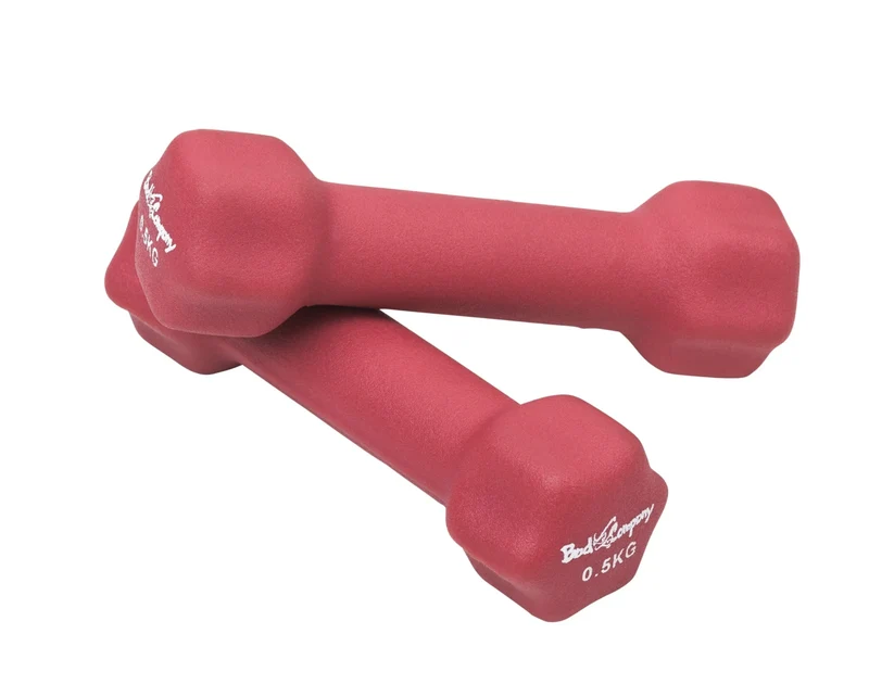 3Kg (2x0.5,2x1) Neopren Gymnastik Hanteln Gewichte Hantel-Set