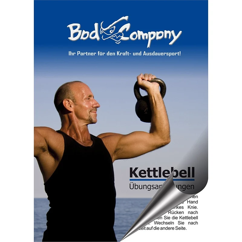 Kettlebell aus Kunststoff 16 kg