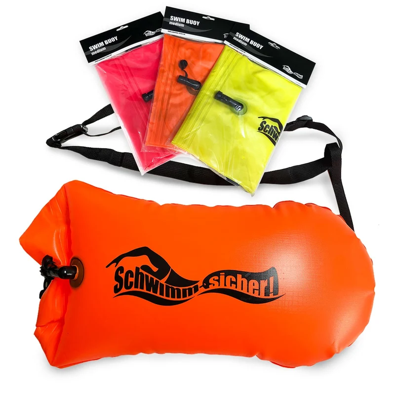 schwimm-sicher.de Swim Buoy, medium, orange