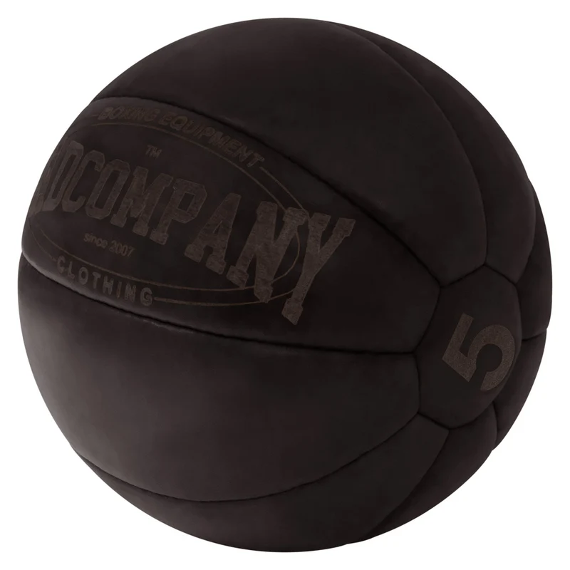 Medizinball aus Echtleder