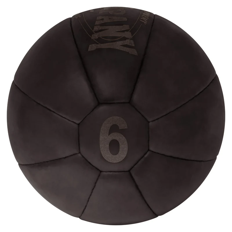 Medizinball aus Echtleder