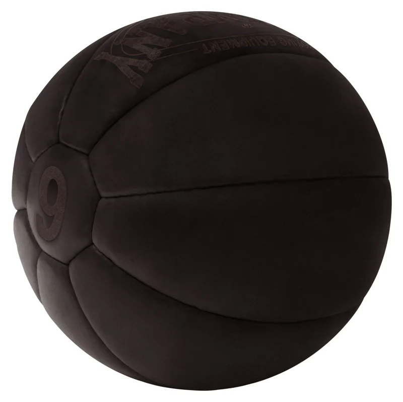 Medizinball aus Echtleder