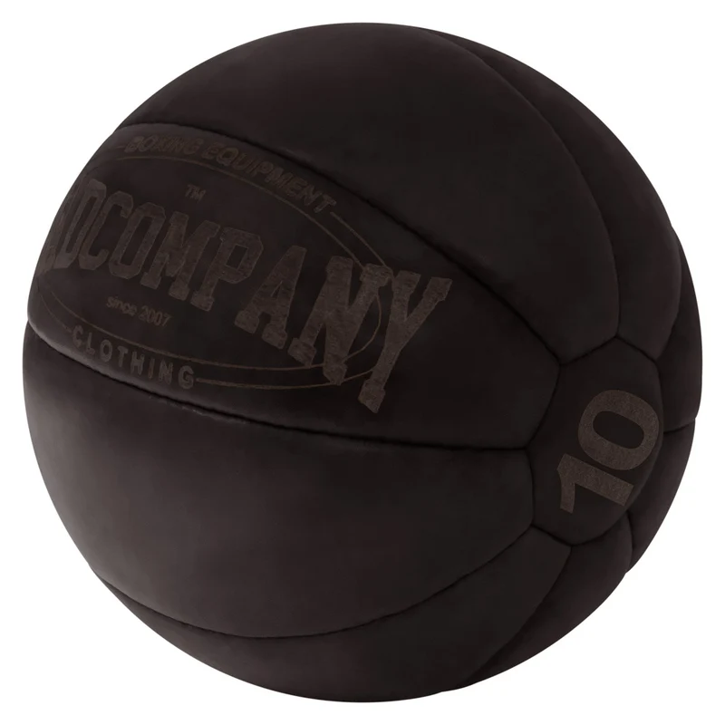Medizinball aus Echtleder