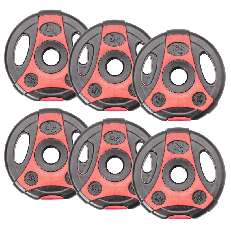 7,5Kg (6x1,25) Hantelscheiben Hanteln 30/31mm K-Grip.
