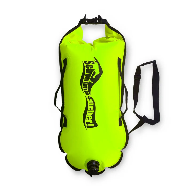 schwimm-sicher.de Swim & Safety Buoy, classic, neongelb
