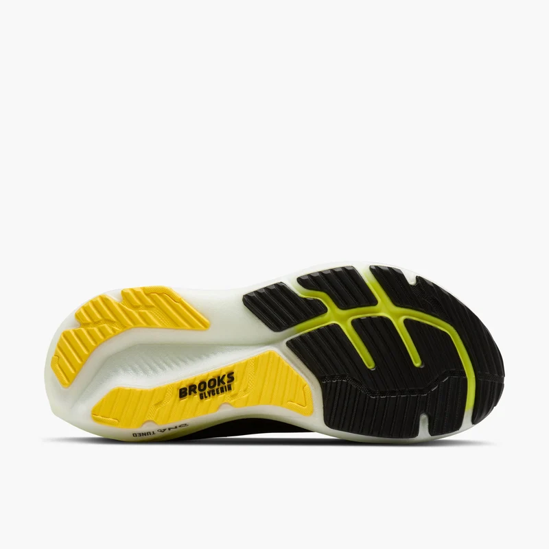 Brooks Glycerin GTS 23, Laufschuh, Herren, Black/Cyber Yellow/Nightlife