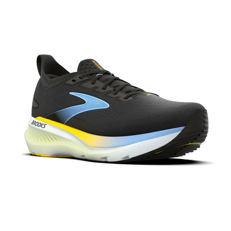 Brooks Glycerin 23, Laufschuh, Herren, Black/Cyber Yellow/Nightlife