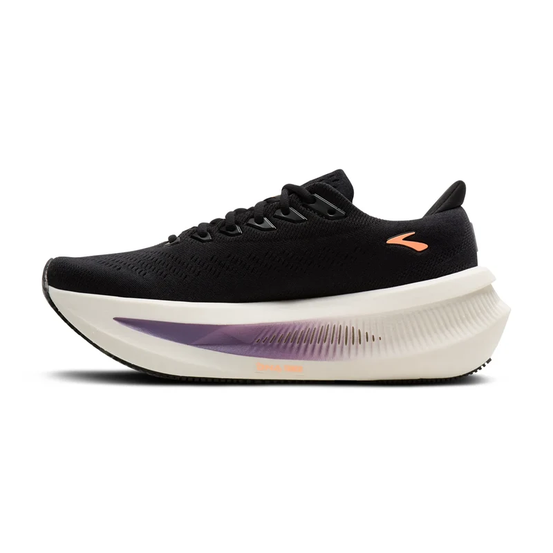 Brooks Glycerin Max 2, Laufschuh, Damen, Black/Peach/Clear