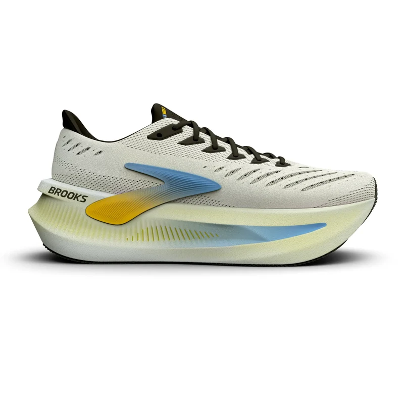 Brooks Glycerin Max 2, Laufschuh, Herren, Bright White/Black/Nightlife