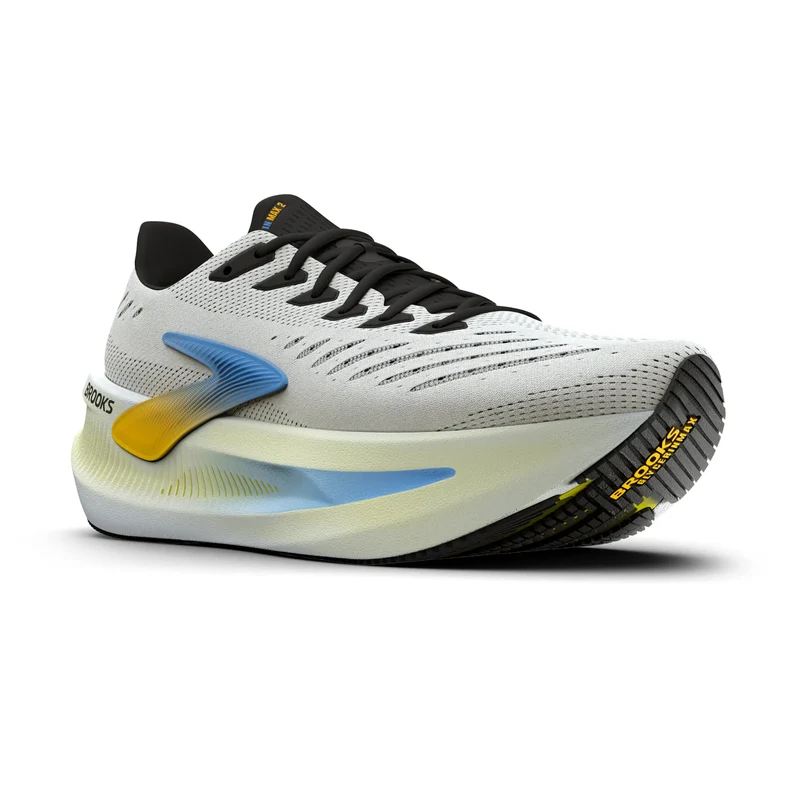 Brooks Glycerin Max 2, Laufschuh, Herren, Bright White/Black/Nightlife