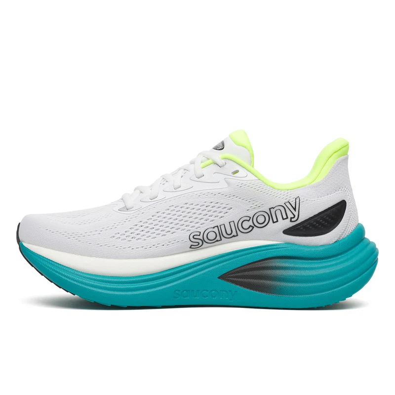 Saucony Triumph 24, Laufschuhe, Herren, White/Tranquil