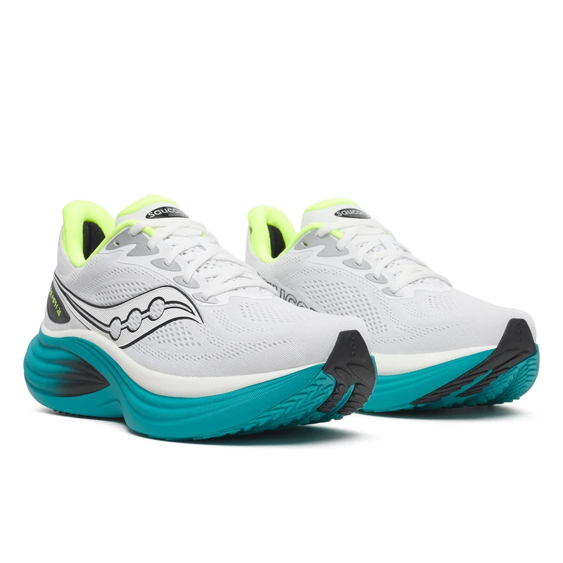 Saucony Triumph 24, Laufschuhe, Herren, White/Tranquil