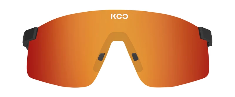 KOO Nova, Sonnenbrille, Black Matt L.Fuchsia MR, B - Ware, kein Umtausch