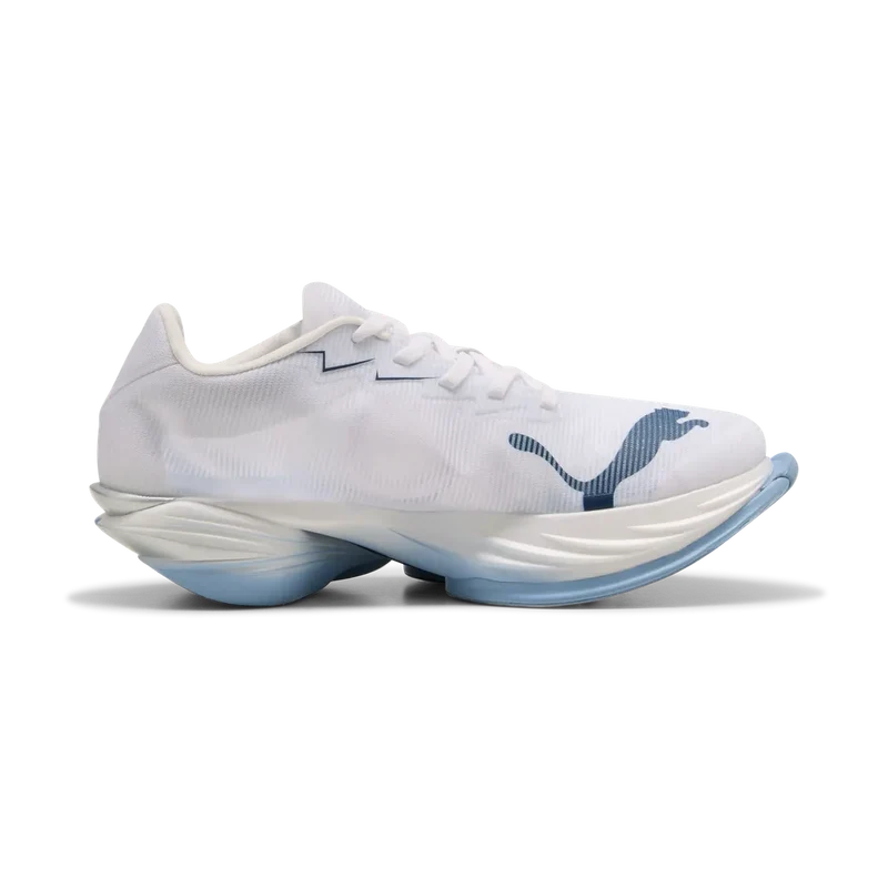 Puma FAST-R NITRO™Elite 3, Laufschuhe, Damen, PUMA White/Chambray Blue