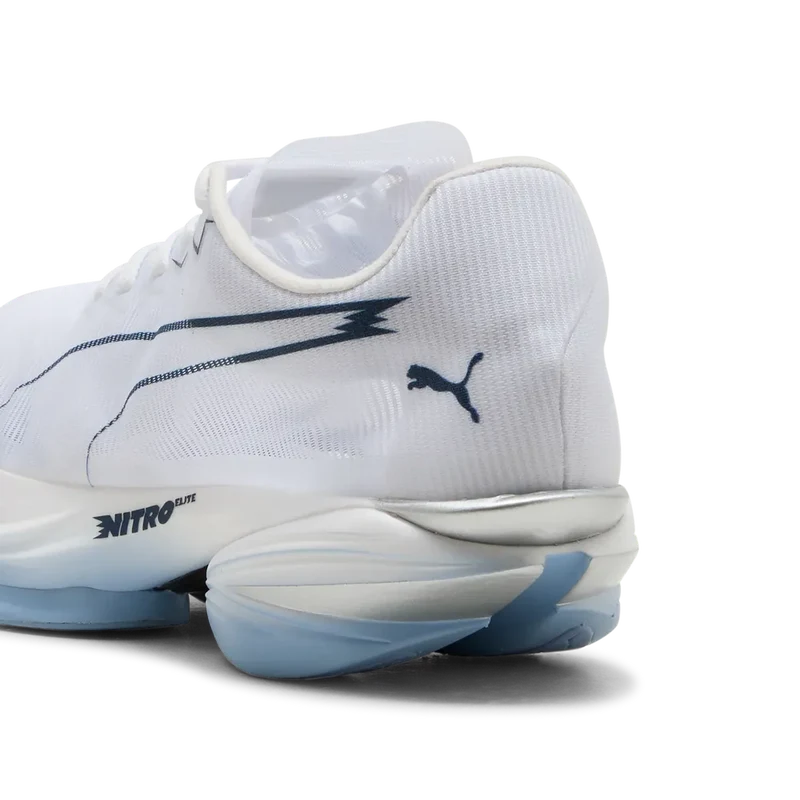 Puma FAST-R NITRO™Elite 3, Laufschuhe, Damen, PUMA White/Chambray Blue