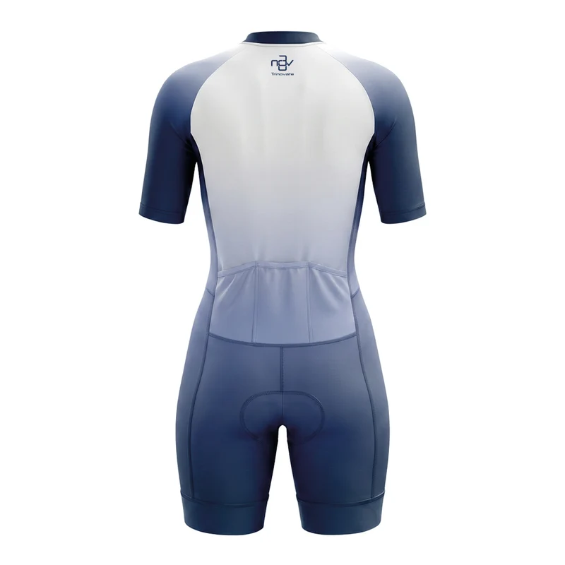 Trinovate Elite Aero Trisuit Sleeved, Horizon Mist, Damen