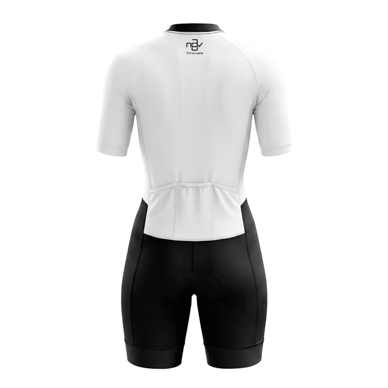 Trinovate Essential Aero Trisuit Sleeved, Damen, Midnight Black