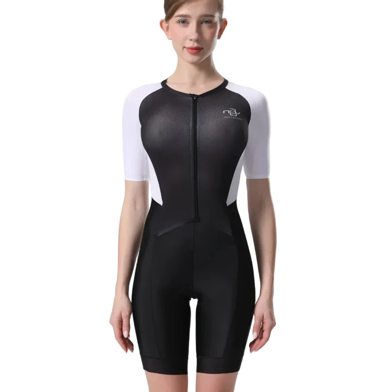 Trinovate Essential Aero Trisuit Sleeved, Damen, Midnight Black