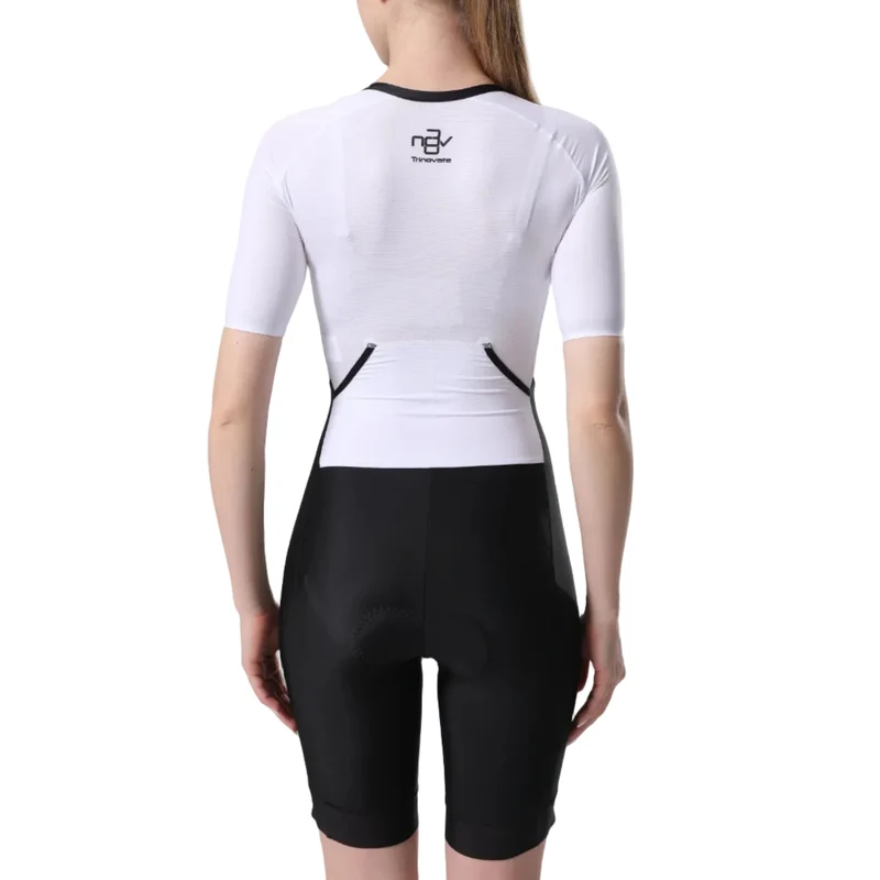 Trinovate Essential Aero Trisuit Sleeved, Damen, Midnight Black