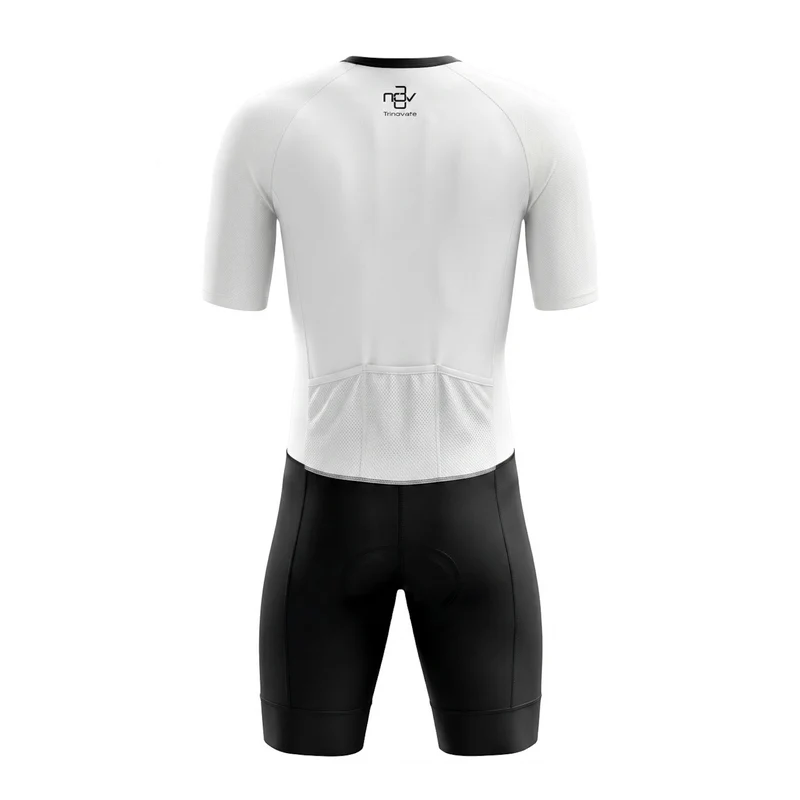 Trinovate Essential Aero Trisuit Sleeved, Herren, Midnight Black