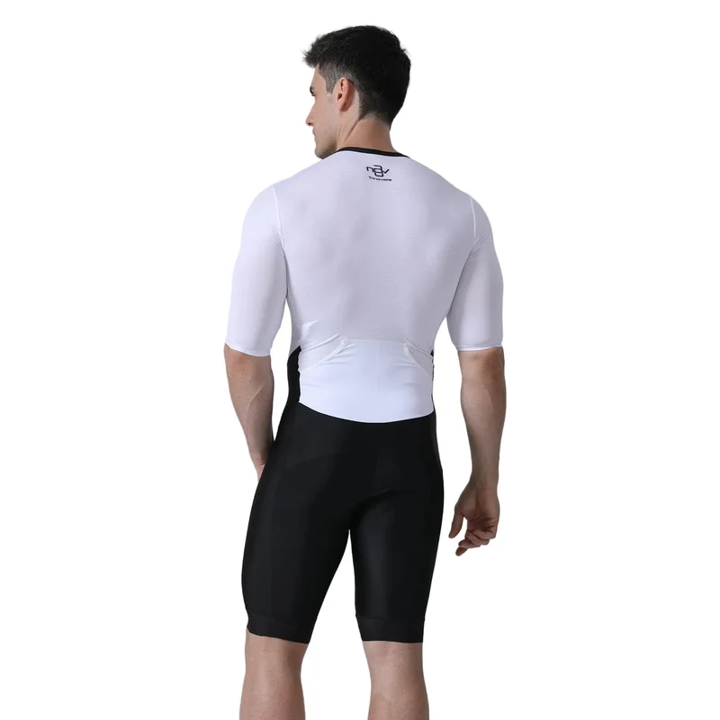 Trinovate Essential Aero Trisuit Sleeved, Herren, Midnight Black