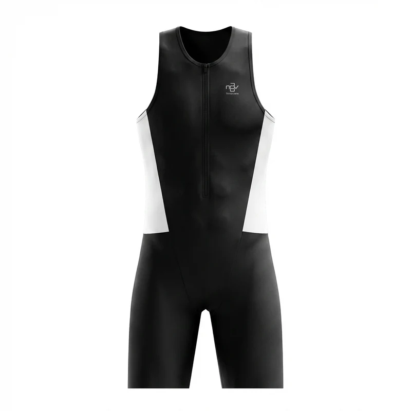 Trinovate Essential Trisuit Sleevless, Herren, Midnight Black