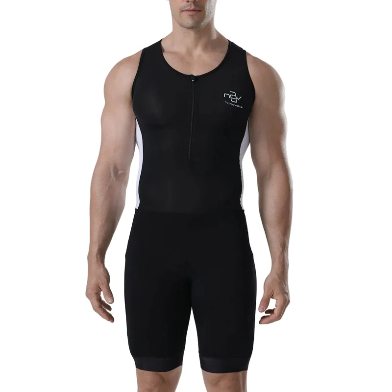 Trinovate Essential Trisuit Sleevless, Herren, Midnight Black