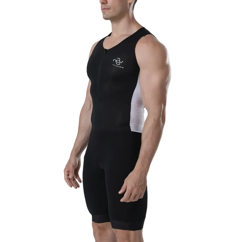Trinovate Essential Trisuit Sleevless, Herren, Midnight Black