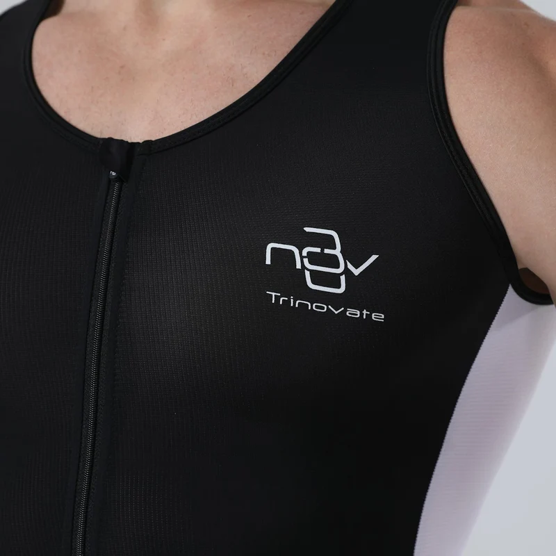 Trinovate Essential Trisuit Sleevless, Herren, Midnight Black