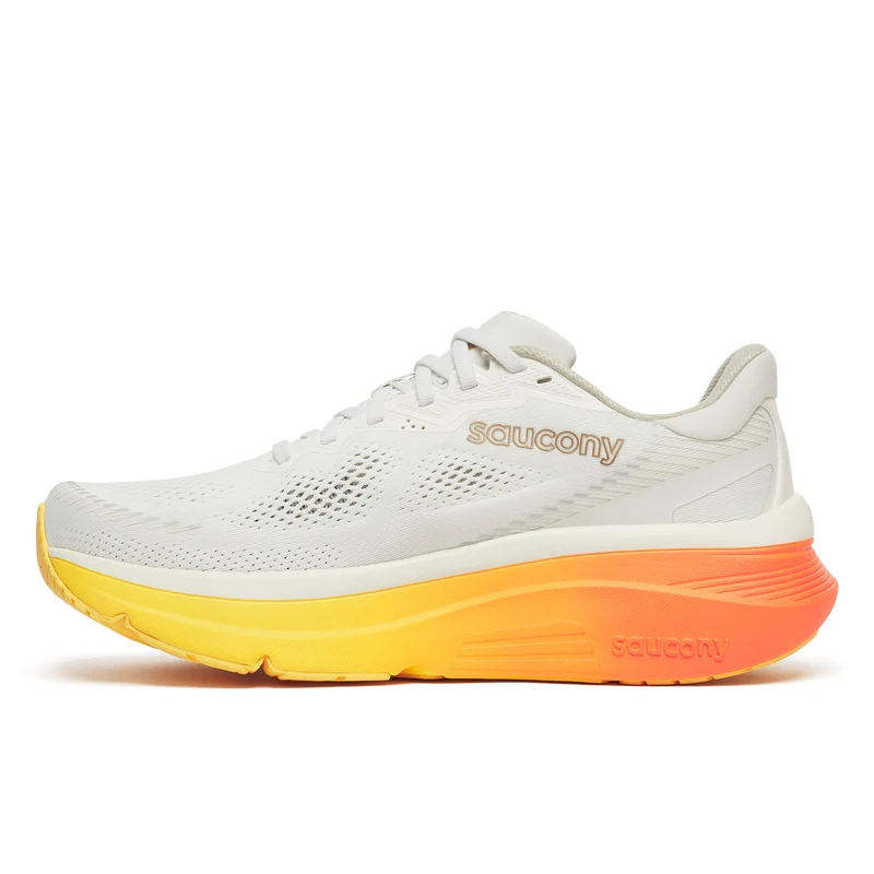 Saucony Guide 19, Laufschuhe, Herren, Ivory/Fire