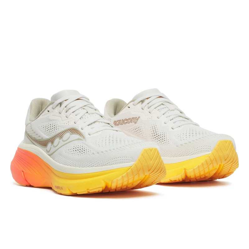 Saucony Guide 19, Laufschuhe, Herren, Ivory/Fire