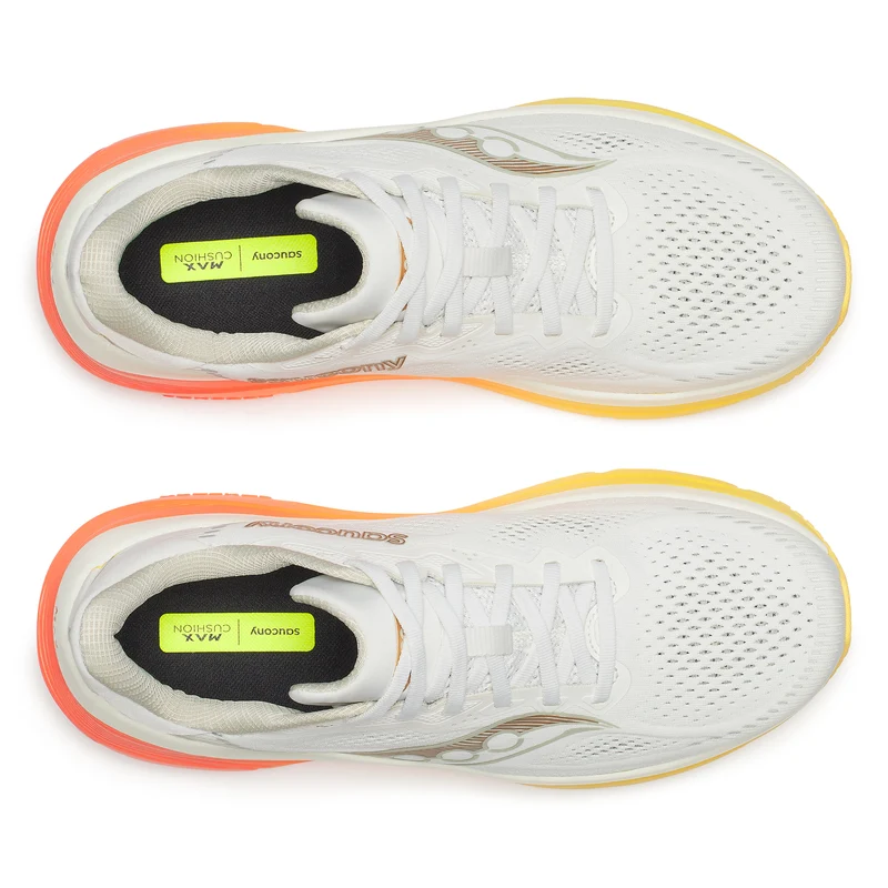 Saucony Guide 19, Laufschuhe, Herren, Ivory/Fire
