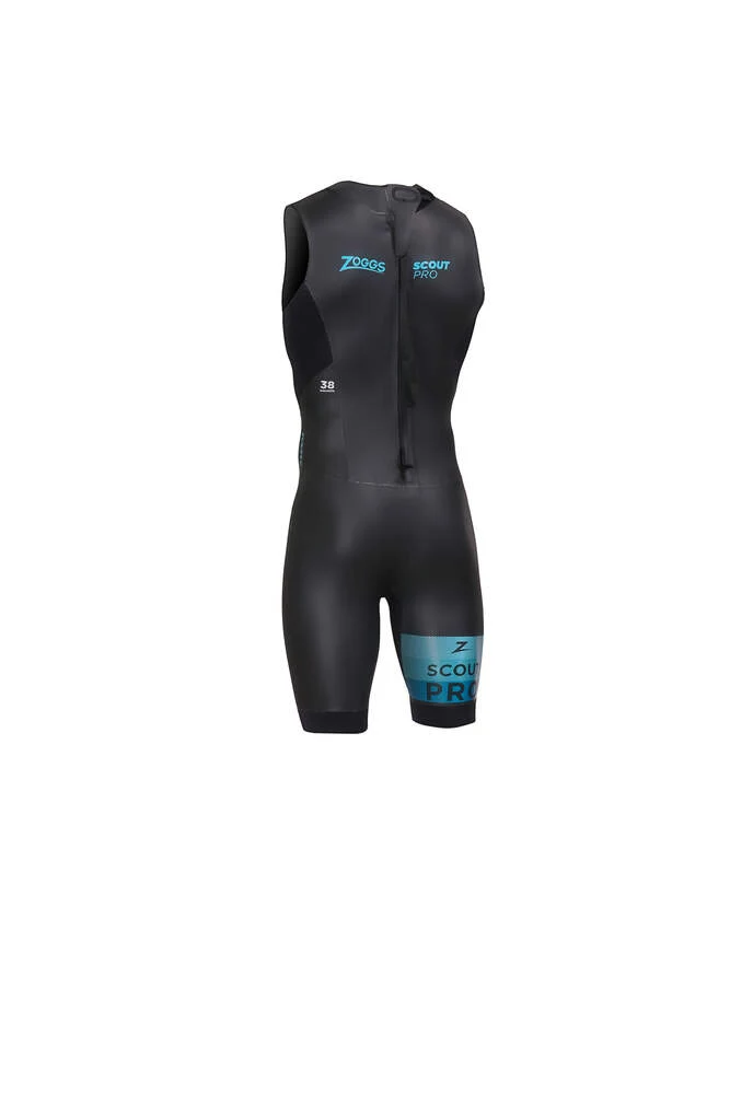 Zoggs Scout Pro Shorty, Neoprenanzug, Black/Blue, Herren 2026